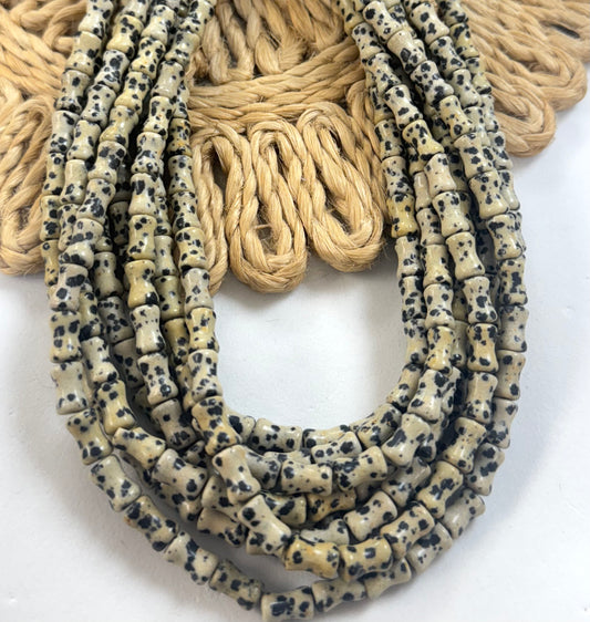 6mm Bone Jasper Dálmata