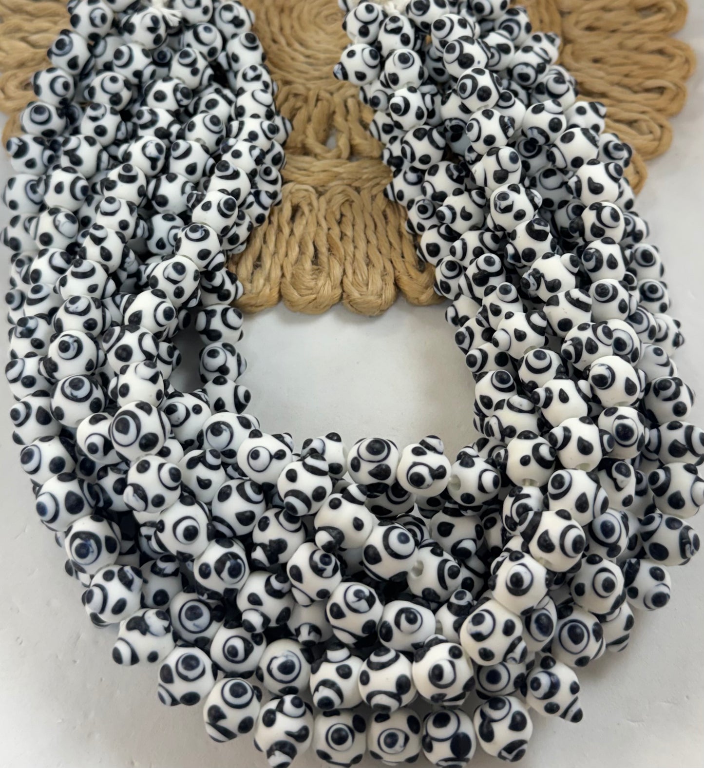 Bumpy Matte Beads Lampwork