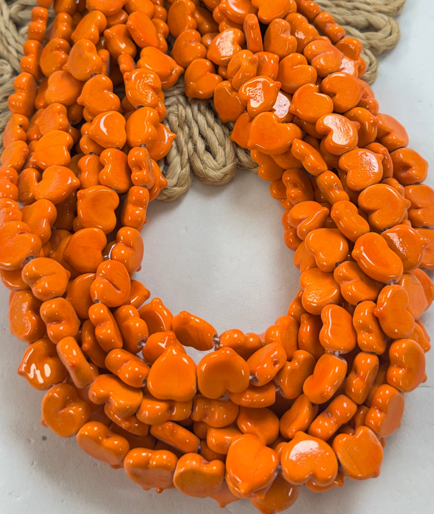 Small Hearts Lampwork