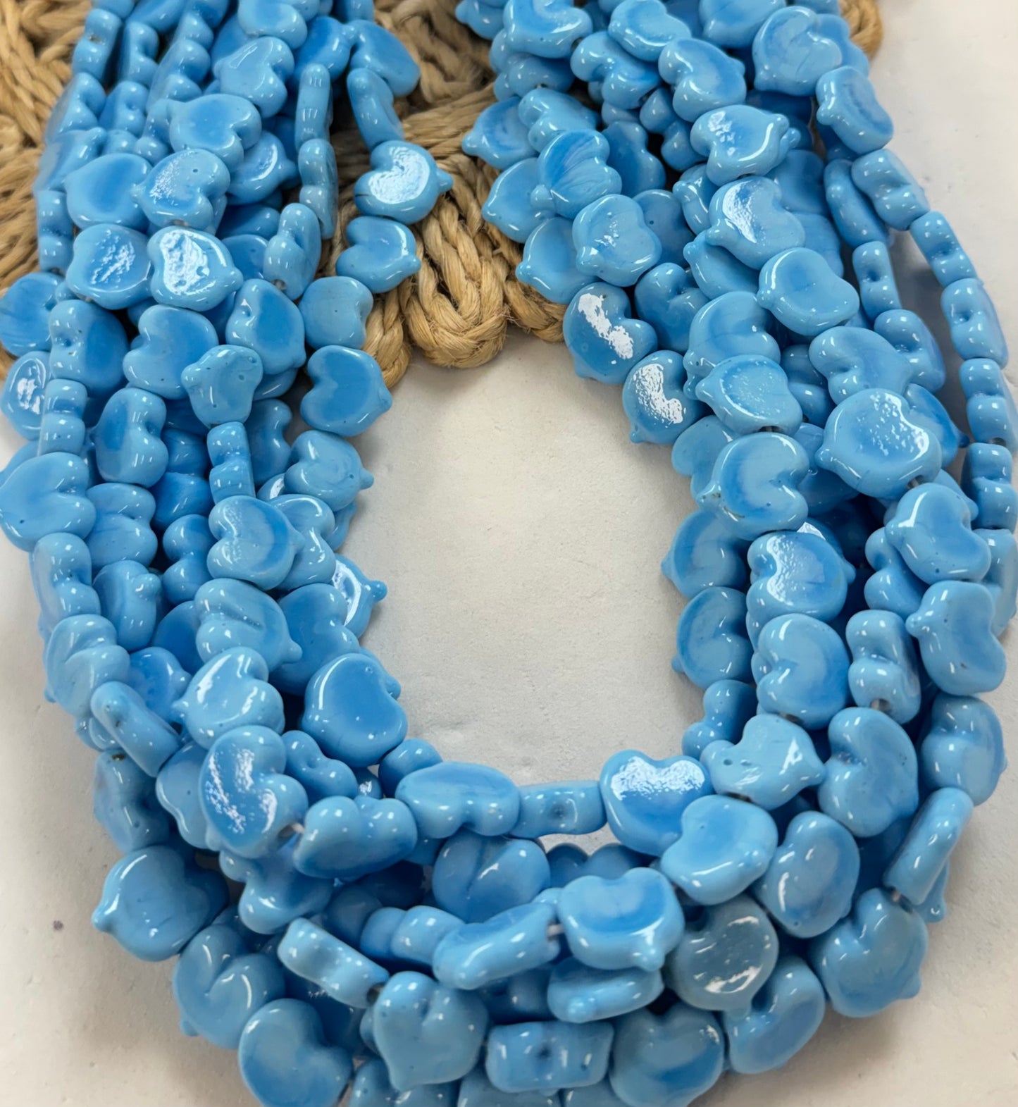 Small Hearts Lampwork