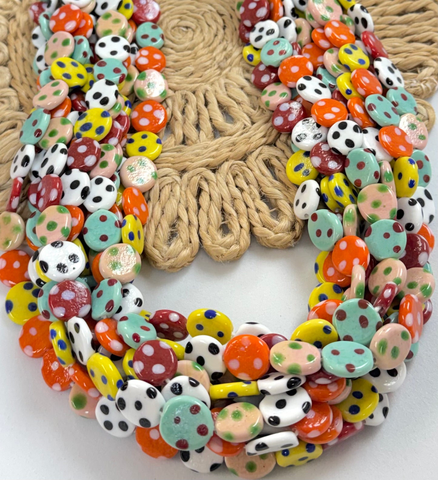 Polkadot Coin Lampwork