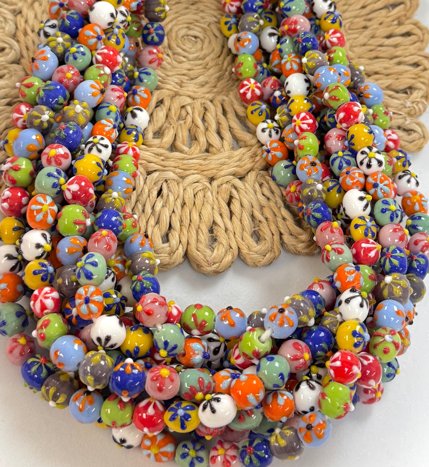 Bumpy Flower Lampwork