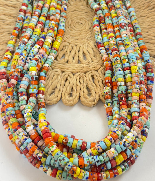 Pints Flat Rondels Lampwork