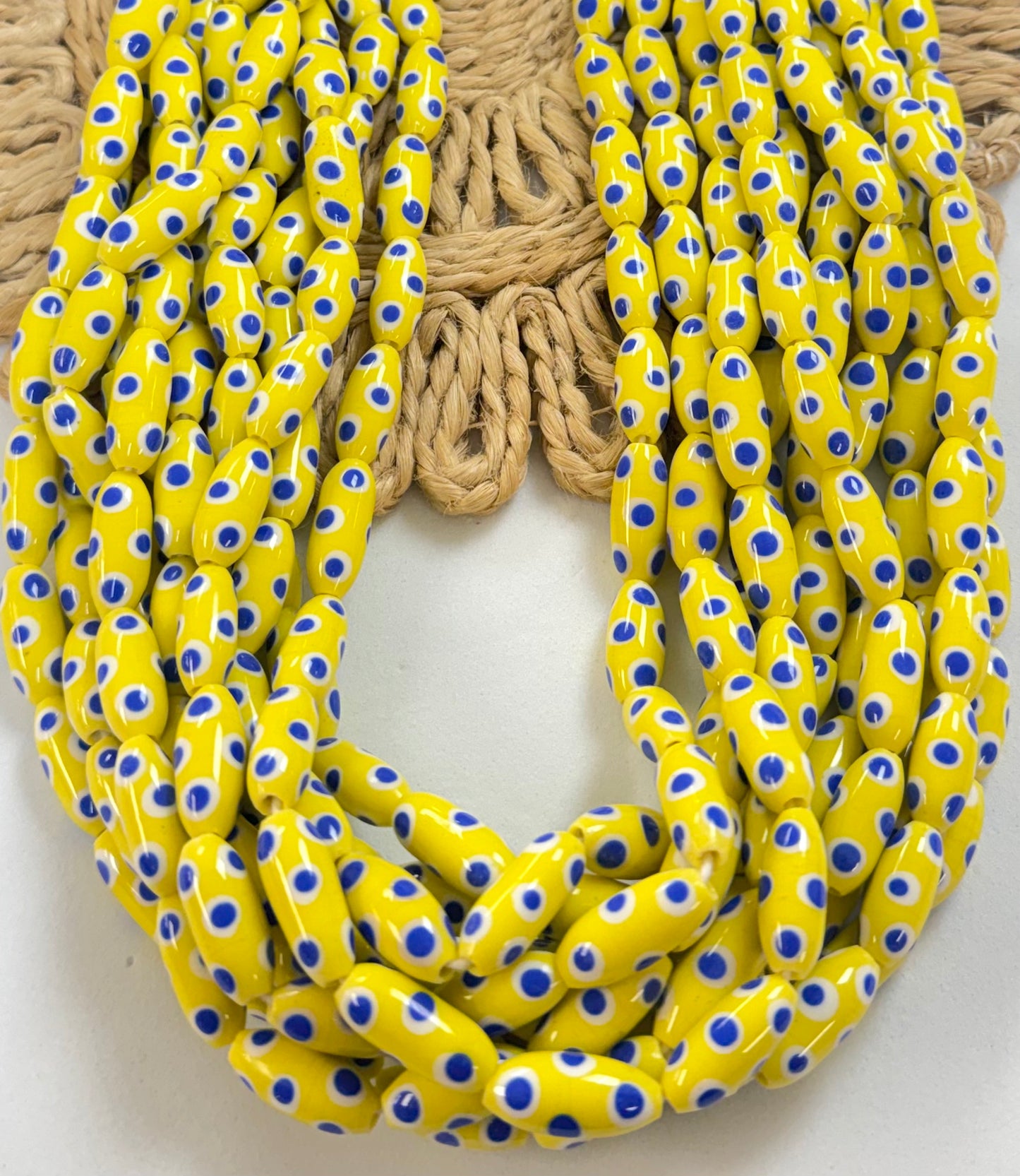 Cylinder Dots Lampwork