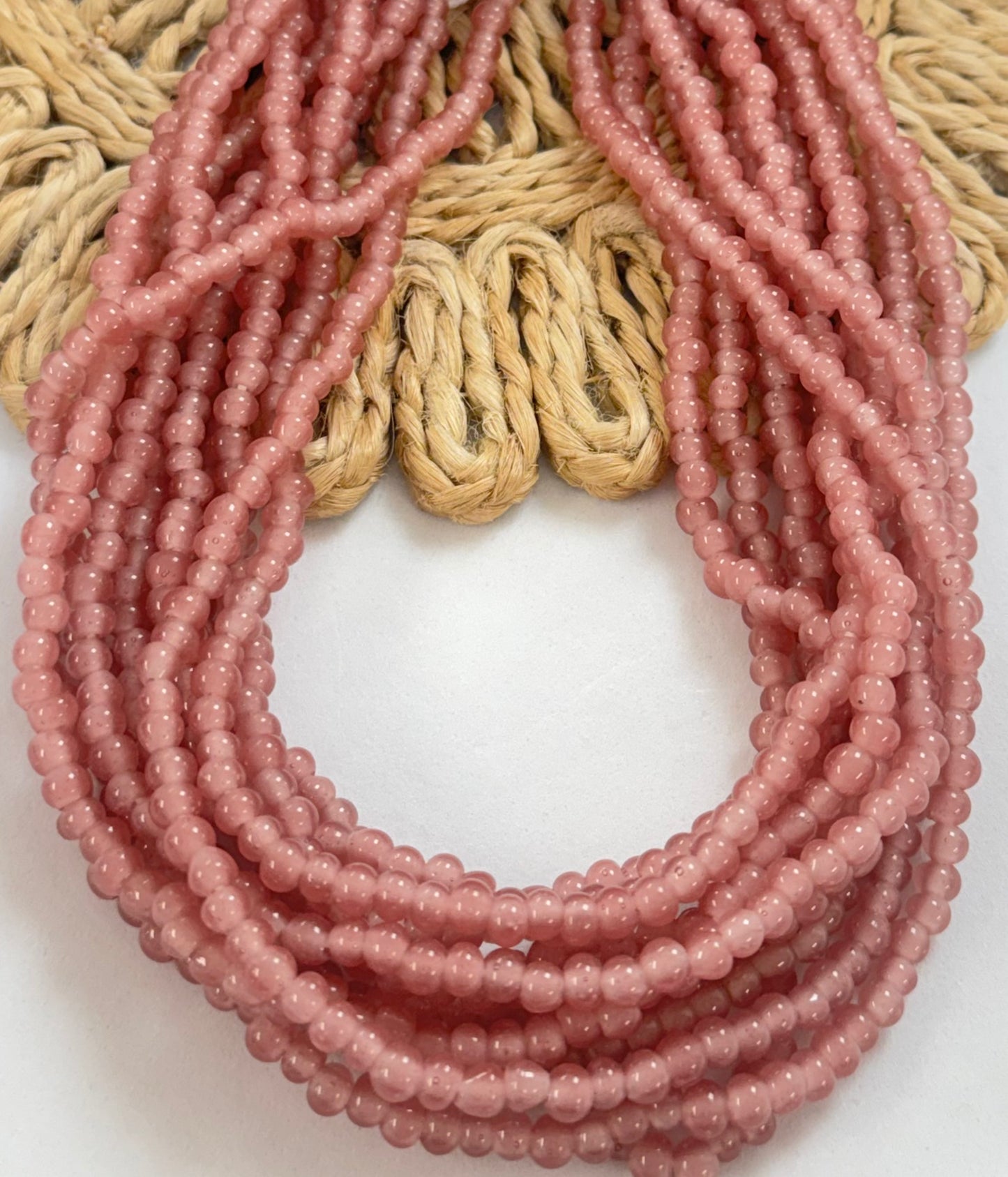 Bubble Round Glass Lampwork