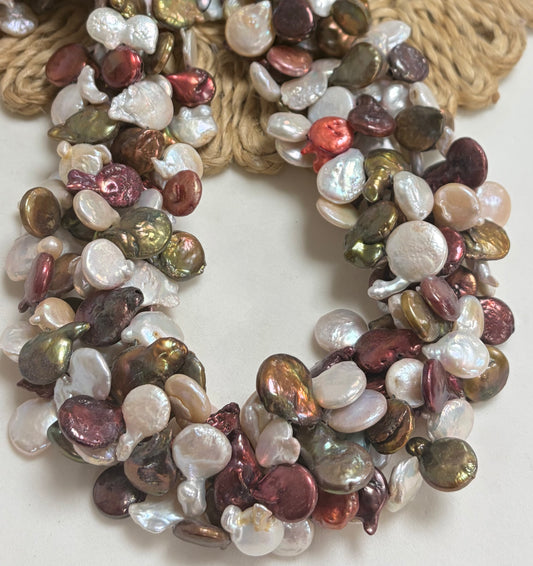 Barroca Color Coin Fresh Water Pearl