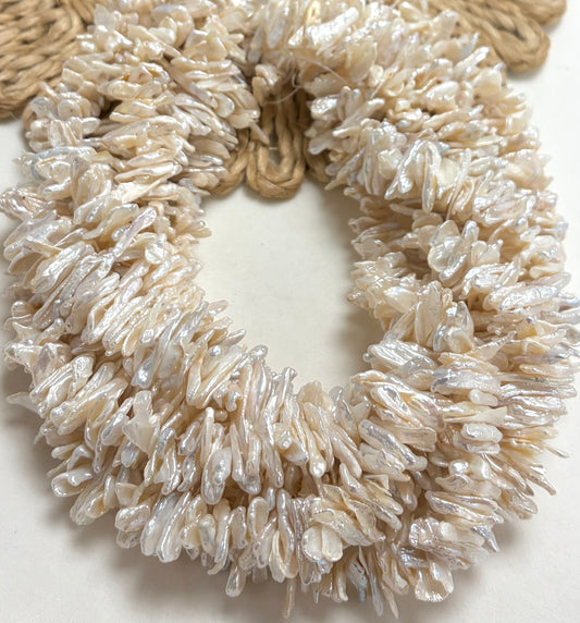 Horizontal Stick Freshwater Pearls
