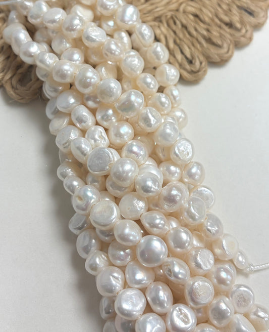 12mm Irregular Shapes Freshwater Pearls De Hueco Ancho