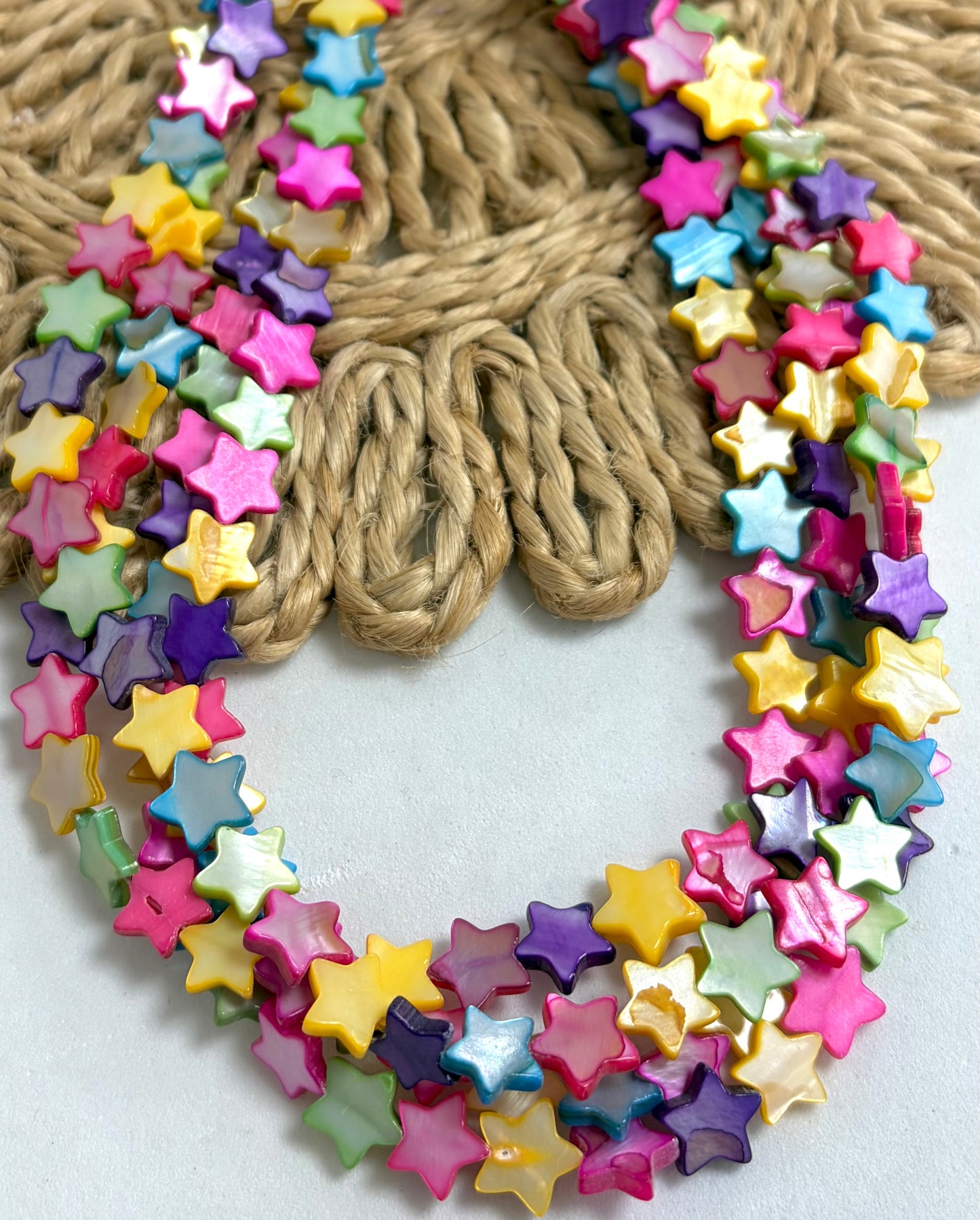 Bright Colors Estrellas Madre Perla