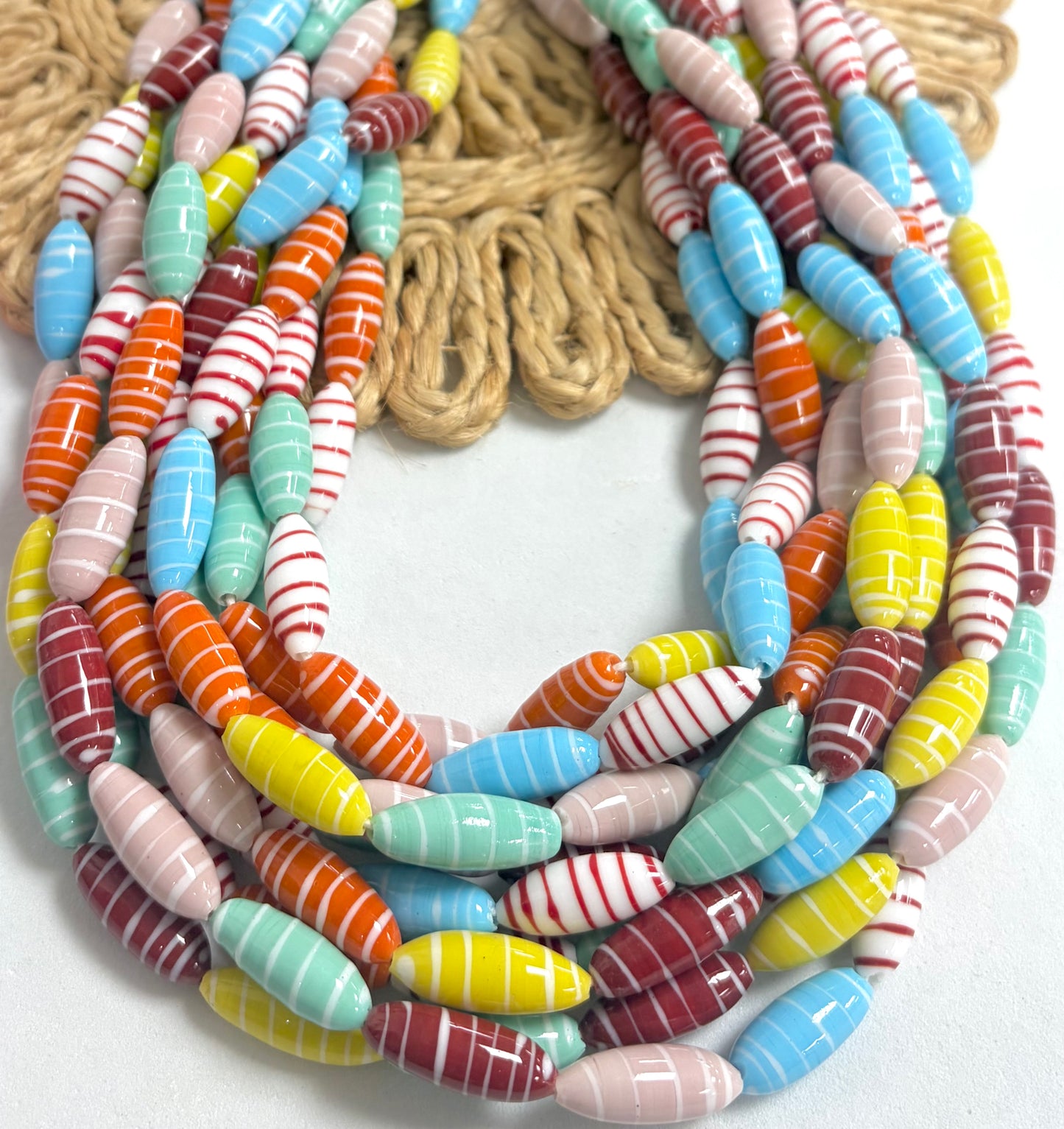Lines Barril Lampwork