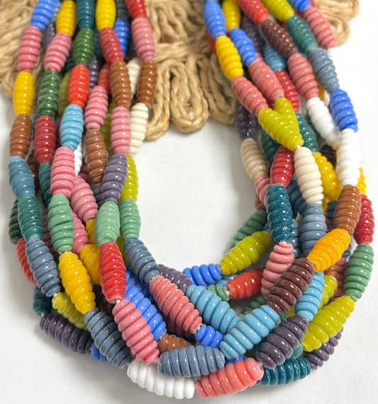 Colorful Spiral Lampwork