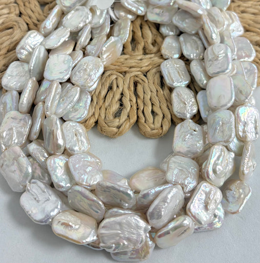 Rectangular White Baroque