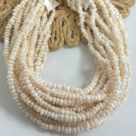 6mm White Mini Chips Freshwater Pearl