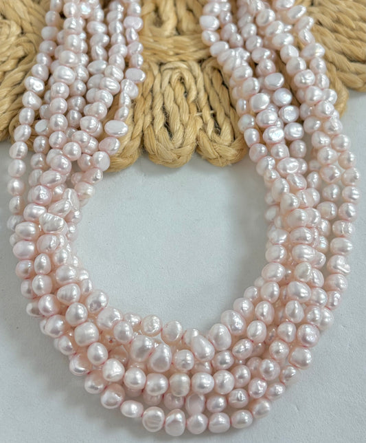 6mm Lila Irregular Shape Freshwater Pearl