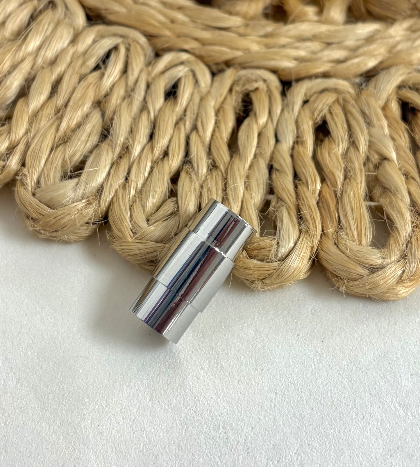 Steel Plata Magnet Cord Ends