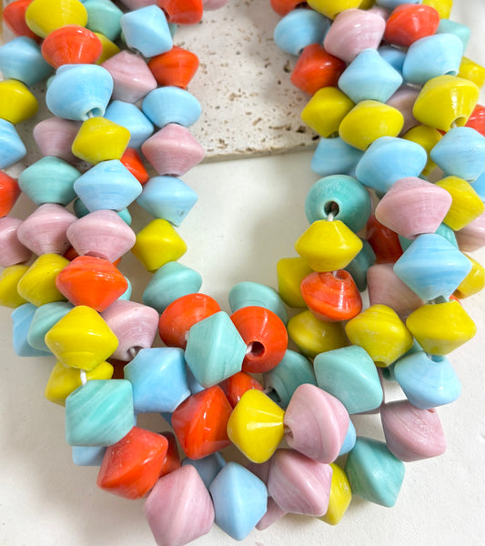 Summer Color Rombo Lampwork