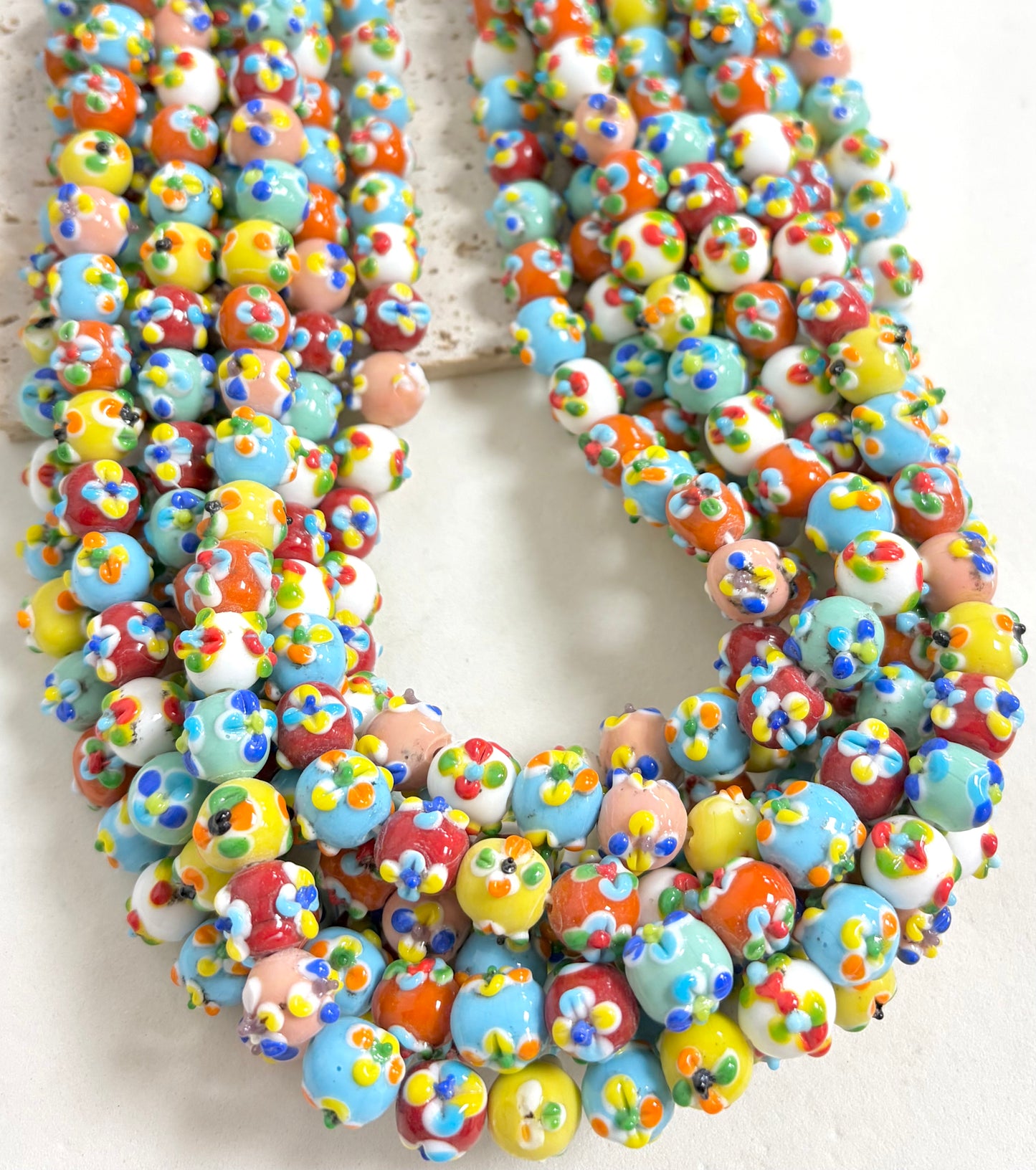 Bumpy Flower Lampwork