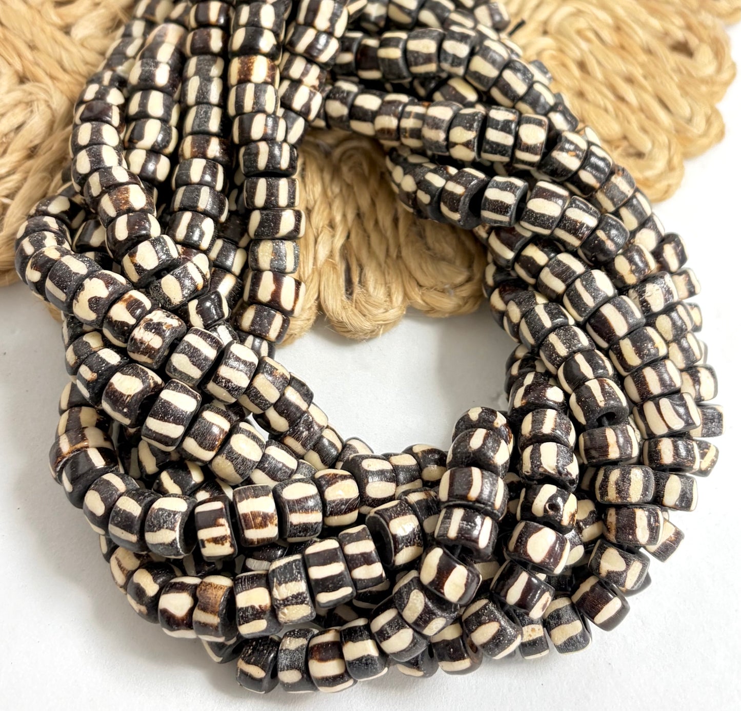Tibetan Rondels Bone