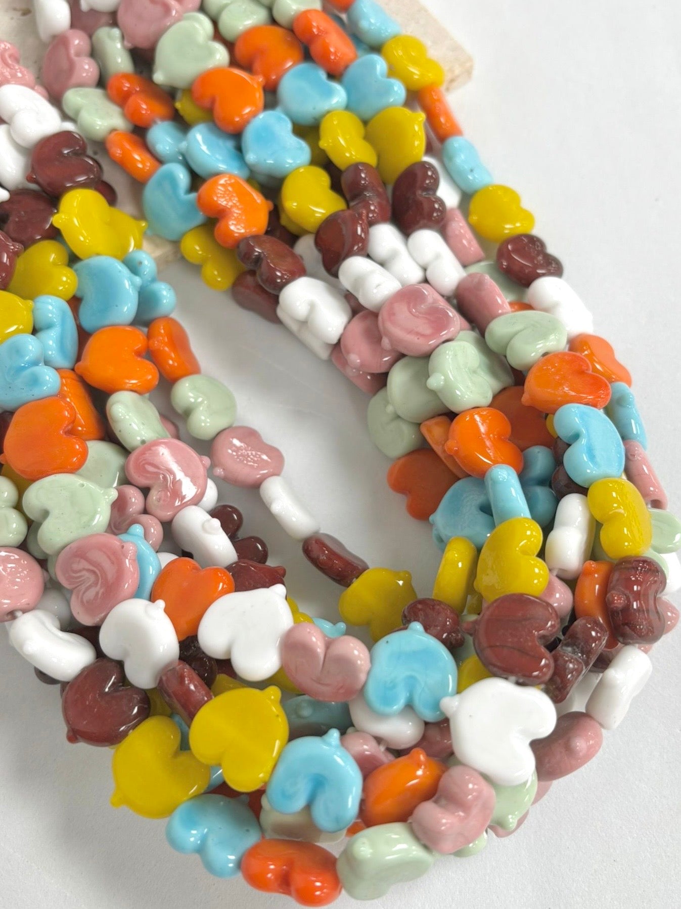 Small Hearts Lampwork
