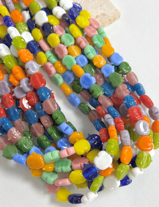 10mm Small Hearts Lampwork