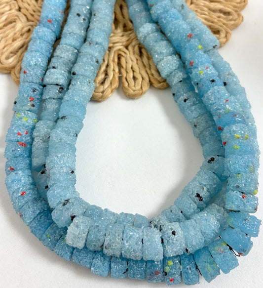 Sugar Beads Rondel Lampwork
