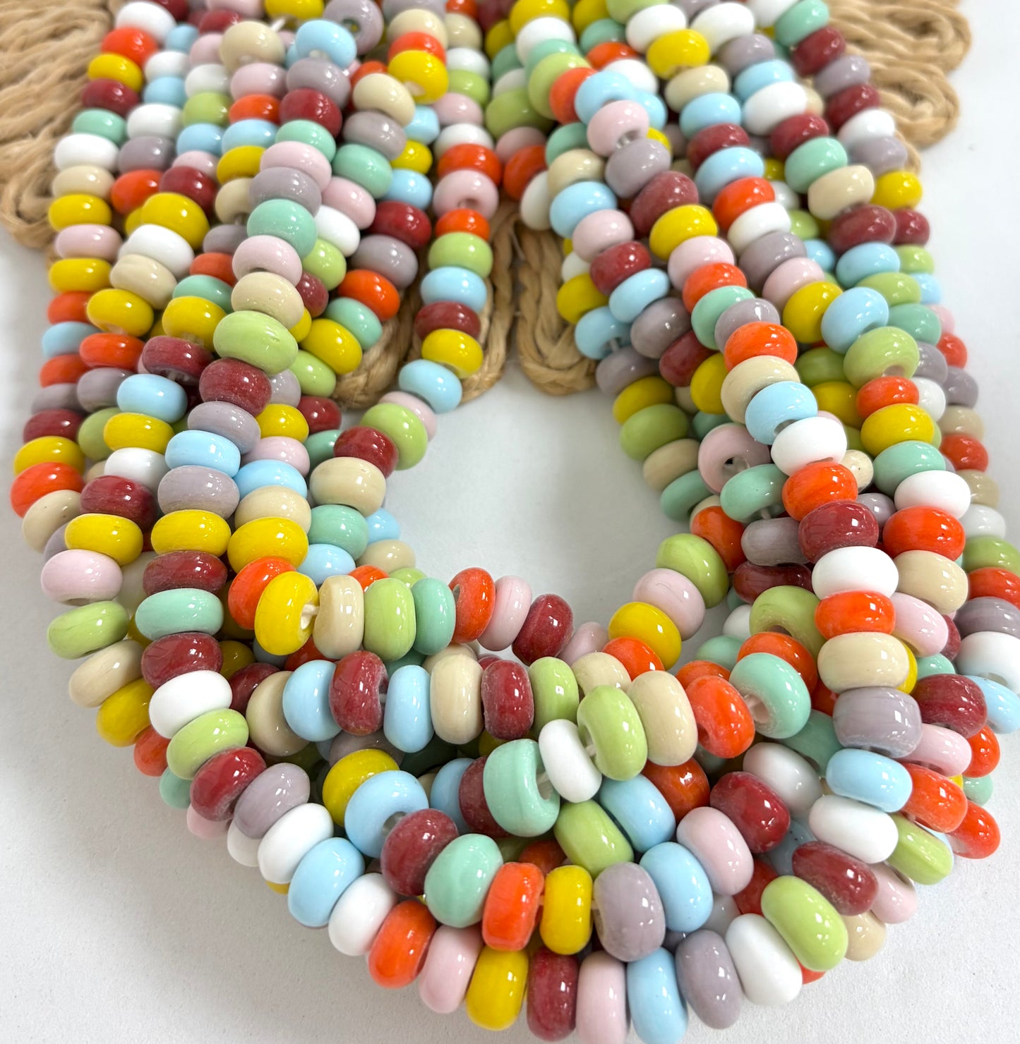 Rondel Colors Lampwork
