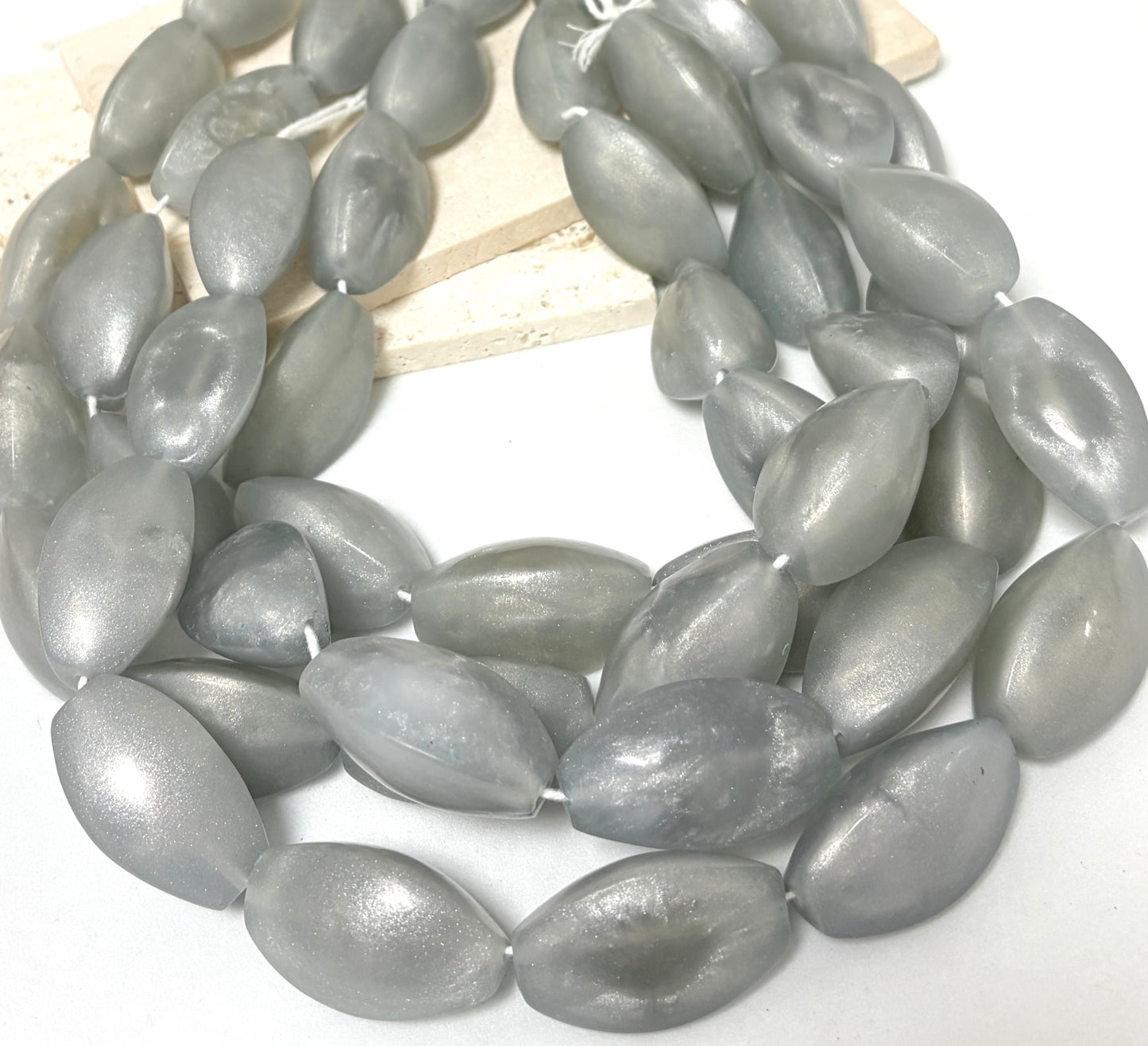Irregular Ovals Resin