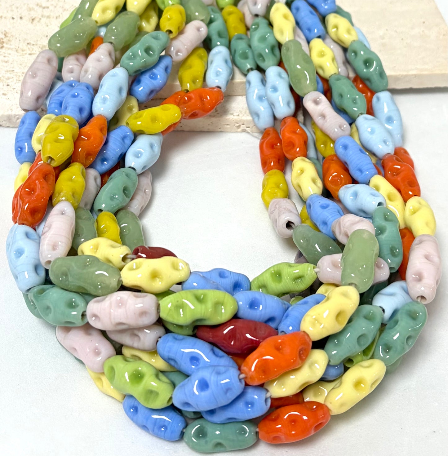Candy Link Lampwork