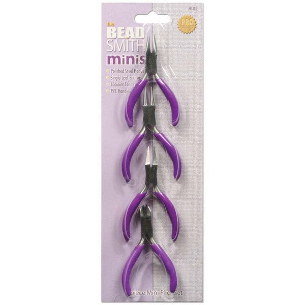 4 PIECE MINI PLIER SET