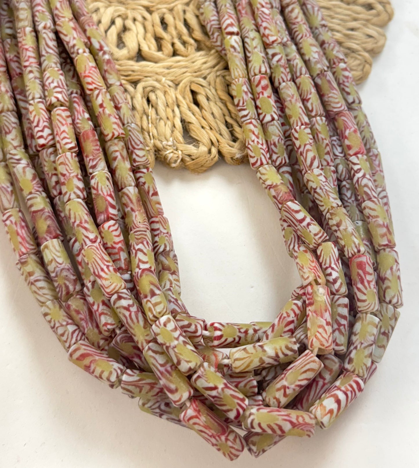 African Millefiori Tube