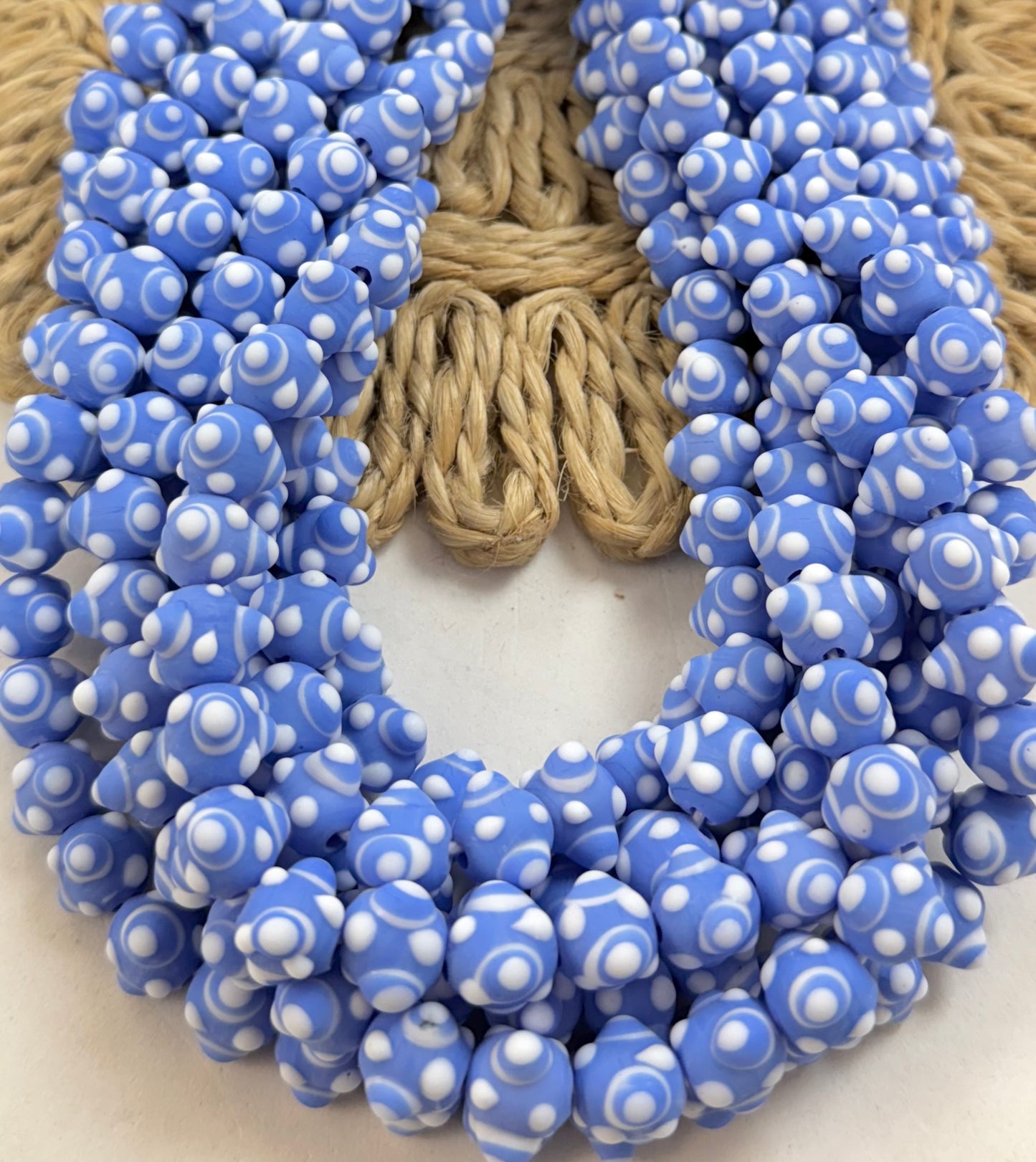 Bumpy Matte Beads Lampwork