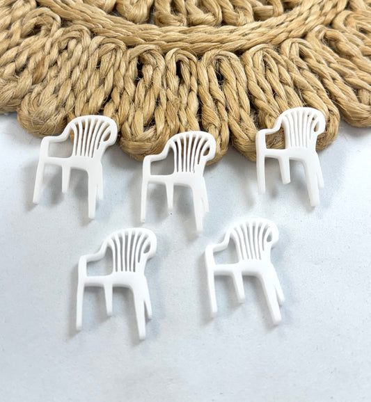 Silla Blanca en Acrílico