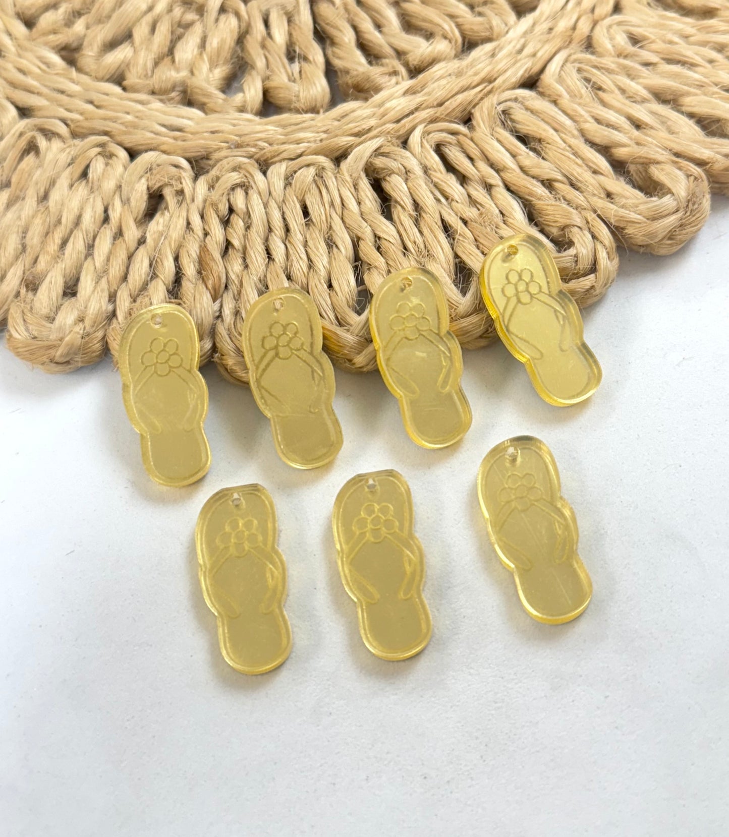 Chancletas De Acrílico