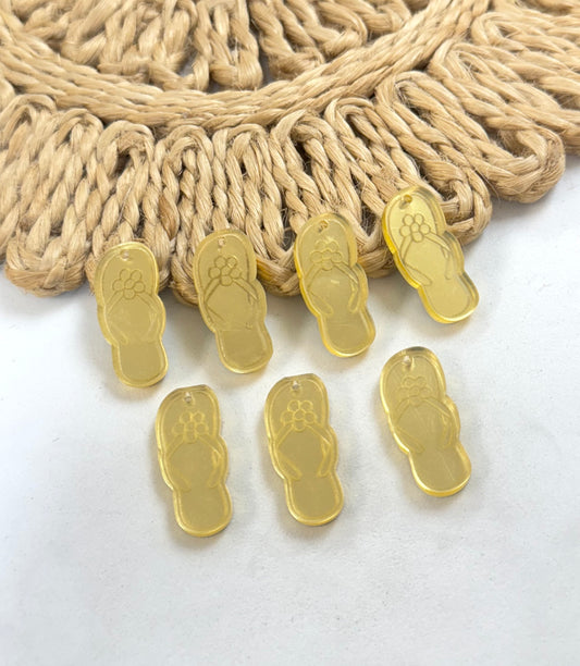 Chancletas De Acrílico