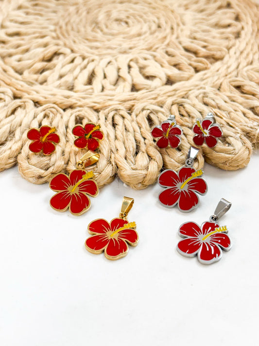 Amapolas Rojas Pequeñas Steel